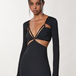 PATRIZIA PEPE BLACK DRESS - Brand New With Tags, Never Worn